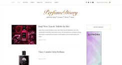 Desktop Screenshot of perfumediary.com